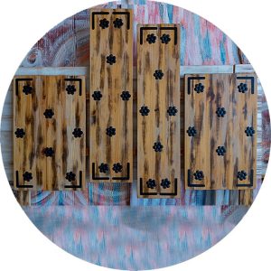 Cabecero artesanal herrajes "Sueños de grandeza" - Imagen 2