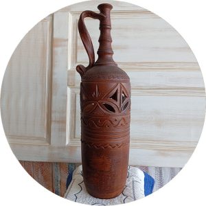 Jarrón de barro calado - Imagen 3