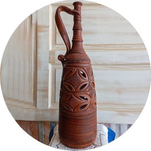 Jarrón de barro calado - Imagen 4