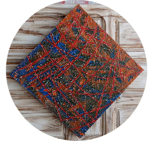 Cuadro en lienzo 50x50 cm: Arte exclusivo y pintado a mano