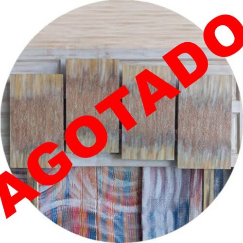 Cabecero artesanal único diseño "Claro de otoño"