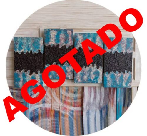 Cabecero artesanal único diseño "Arte de vida" - AGOTADO