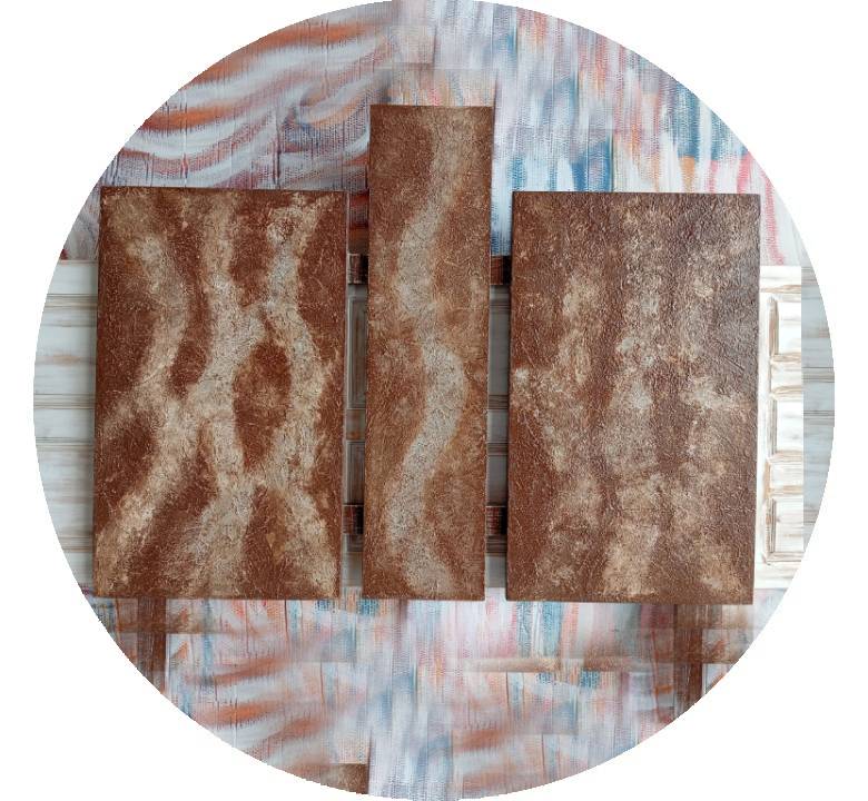 Cabecero de madera artesanal decorado para cama de 135 cm, 150 cm y 160 cm – hecho a mano, con patas o colgado